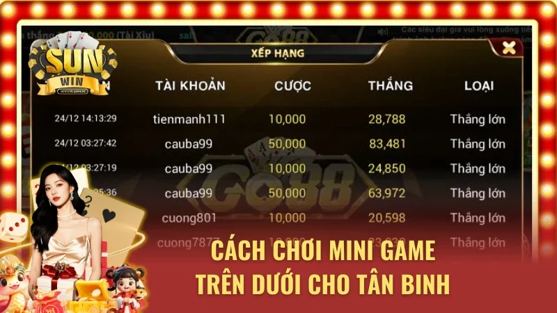 Luật chơi Trên Dưới Sunwin và các quy tắc quan trọng