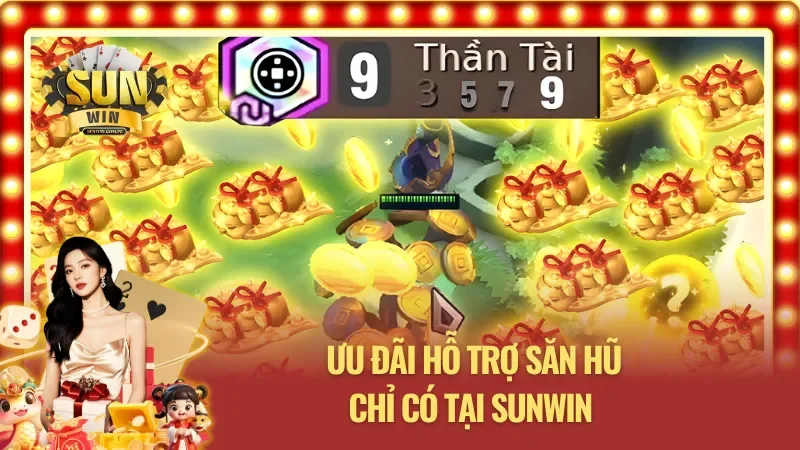 Ưu đãi hấp dẫn cho cược thủ chơi Nổ hũ thần tài Sunwin